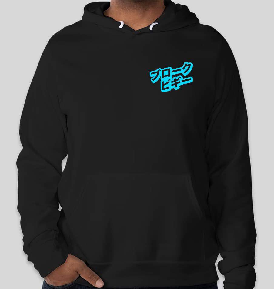 Broke Piggy Neon Kaiju Hoodie