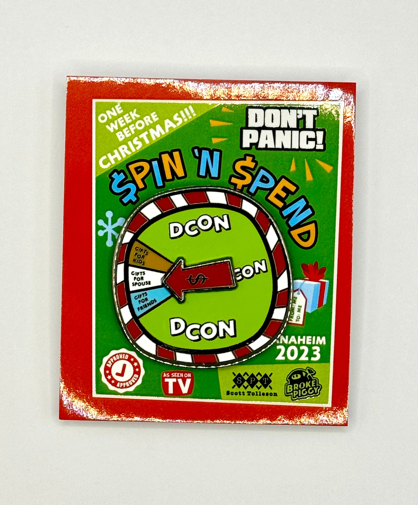 The Official Pin of DCon 2023