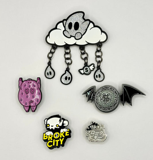 DCon 2023 5 Artist Pin Set